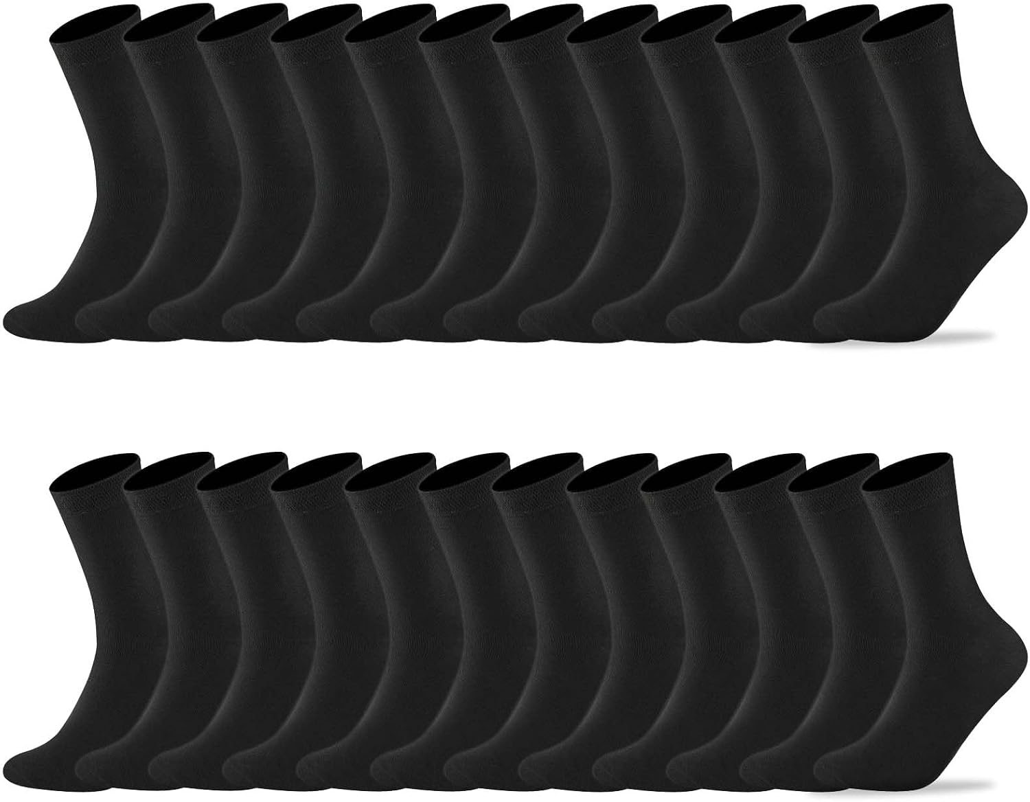 Socken: unisex, atmungsaktiv, schwarz