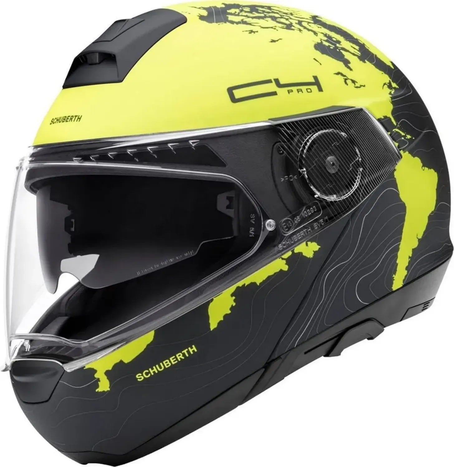 Schuberth C4 Pro Magnitudo Klapphelm Gelb XS (53)