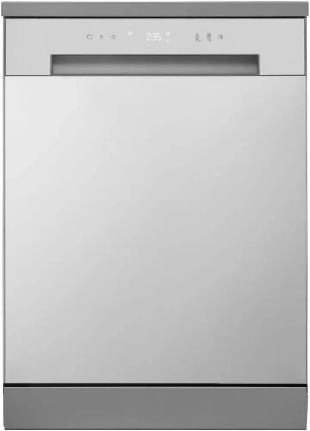 LG Spülmaschine freistehend 60cm E-Klasse 13 Maßgedecke 8 Programme verstellbare Körbe Grau