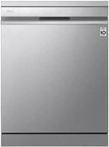 LG DF455HSS Geschirrspüler, 14 Gedecke, QuadWash, TrueSteam, WLAN, automatische Tür, 3 Besteckkörbe, grau