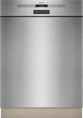 Neff S125EBS16E Unterbau Geschirrspüler - 60 cm, Leise und Effizient, Made in Germany, Starke Reinigung mit Chef 70°C, AquaStop, Edelstahl