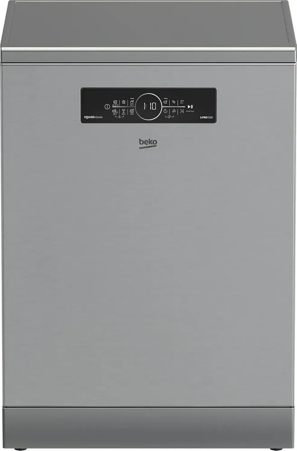 Beko BDFN36550XP Geschirrspüler, 60 cm, freistehend, 15 Maßgedecke, 6 Programme, PowerIntense, leise, Selbsttrocknung, Edelstahl