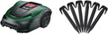 Bosch Indego XS 300 Rasenmähroboter – 18V Akku, Ladestation, 19cm Schnittbreite, bis 300m²