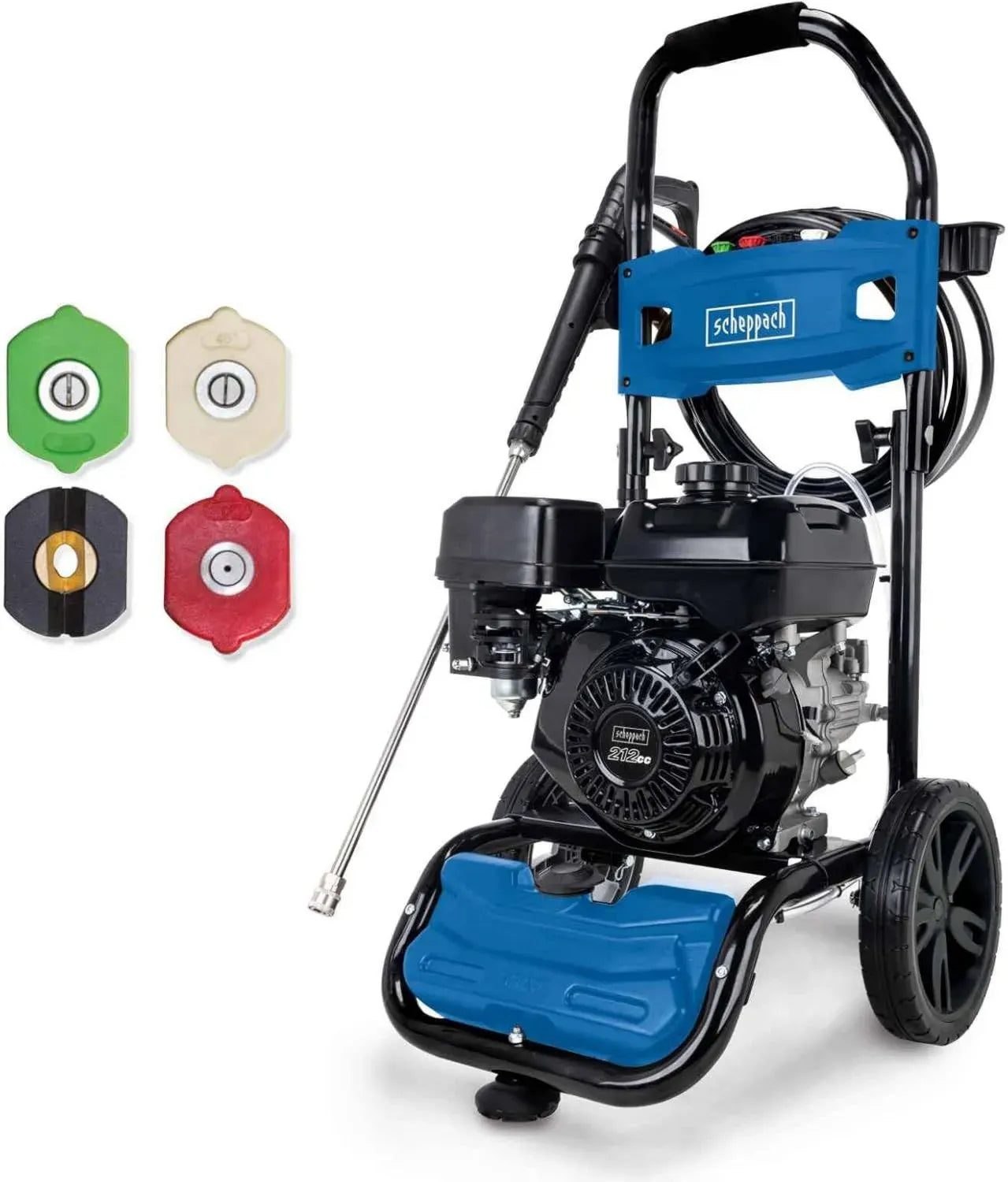 Scheppach Hochdruckreiniger HCP5000 mit 241 Bar und 4,3 kW Benzinmotor