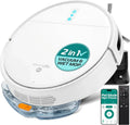 Intelligenter Saug- und Wischroboter mit 700Pa Saugleistung, ideal für Tierhaare und Teppiche, App-gesteuert, 3 Reinigungsmodi, Absturzsensoren, inklusive Ladestation