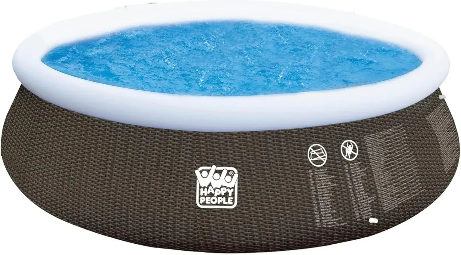 Schnellaufbau-Pool Set, Ø 396 x 84 cm, Sommer-Spaß für Garten