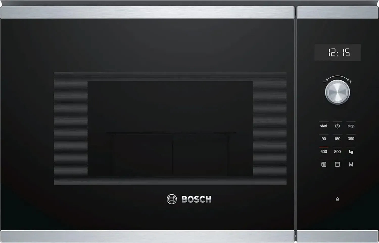 BOSCH Mikrowelle BEL524MS0 mit Grillfunktion, Edelstahl