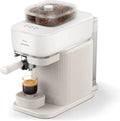 Philips Baristina Espressomaschine mit Dual-Bean-Behälter und automatischer Brühfunktion, 16 Bar, leicht zu reinigen, Espresso & Café Crema, naturweiß