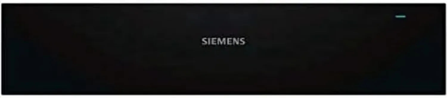 Siemens BI510CNR0 iQ500 Wärmeschublade, Edelstahl/Schwarz, Grifflos, Push-Pull-Öffnung
