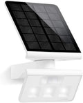 Steinel LED Solar Wandleuchte XSolar L-S ONE mit Bewegungsmelder in Weiß, ideal für Gartenbeleuchtung, 3000 mAh Akku