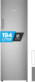 Heinrich Gefrierschrank mit No-Frost und LED-Display, wechselbare Tür, Temperaturregelung -14°C bis -24°C