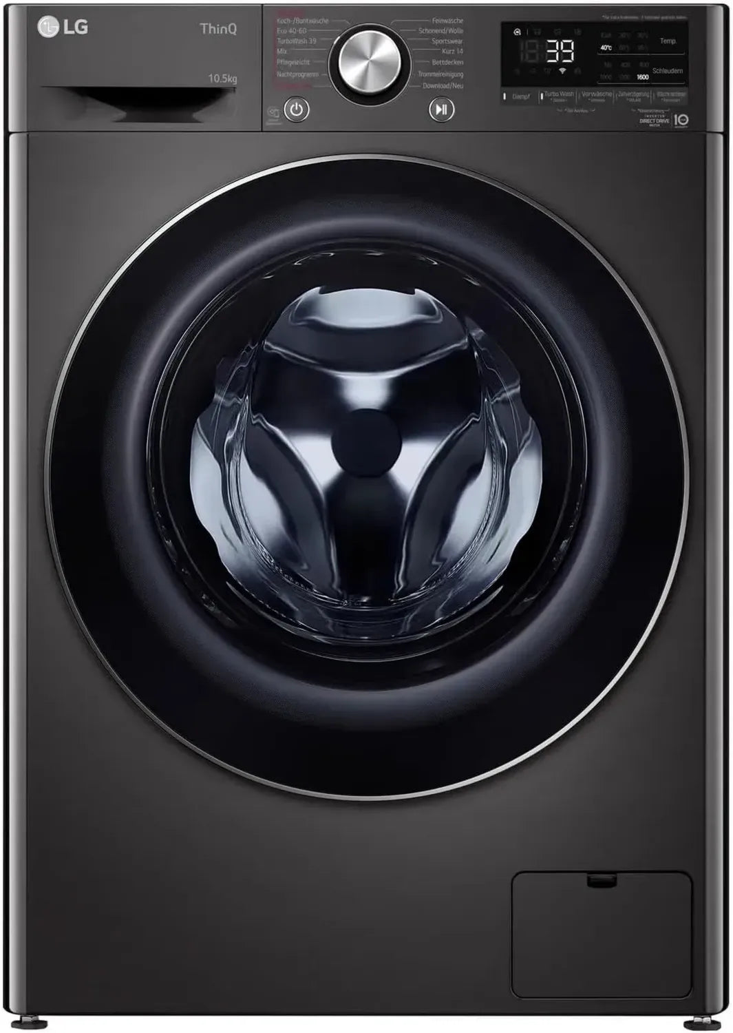 LG F6WV710P2S Waschvollautomat 10,5 kg, 1600 U/Min, Dampf, Energieklasse A