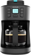 Cecotec Kaffeeautomat 66 Grind & Drop, 1086W, Edelstahl, für bis zu 12 Tassen, ExtremeAroma-Technologie, digitale Steuerung, automatische Abschaltung