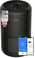 LEVOIT HEPA Luftreiniger mit CADR 258 m³/h, Ideal für 54 m² Räume, entfernt 99,97% Schimmel, Staub, Pollen, Tierhaare, mit Luftqualitätsanzeige und Automatik- sowie Schlafmodus