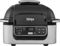 Ninja Foodi 5,7L Heißluftfritteuse & Grill, 5-in-1, spülmaschinenfest, Schwarz/Silber
