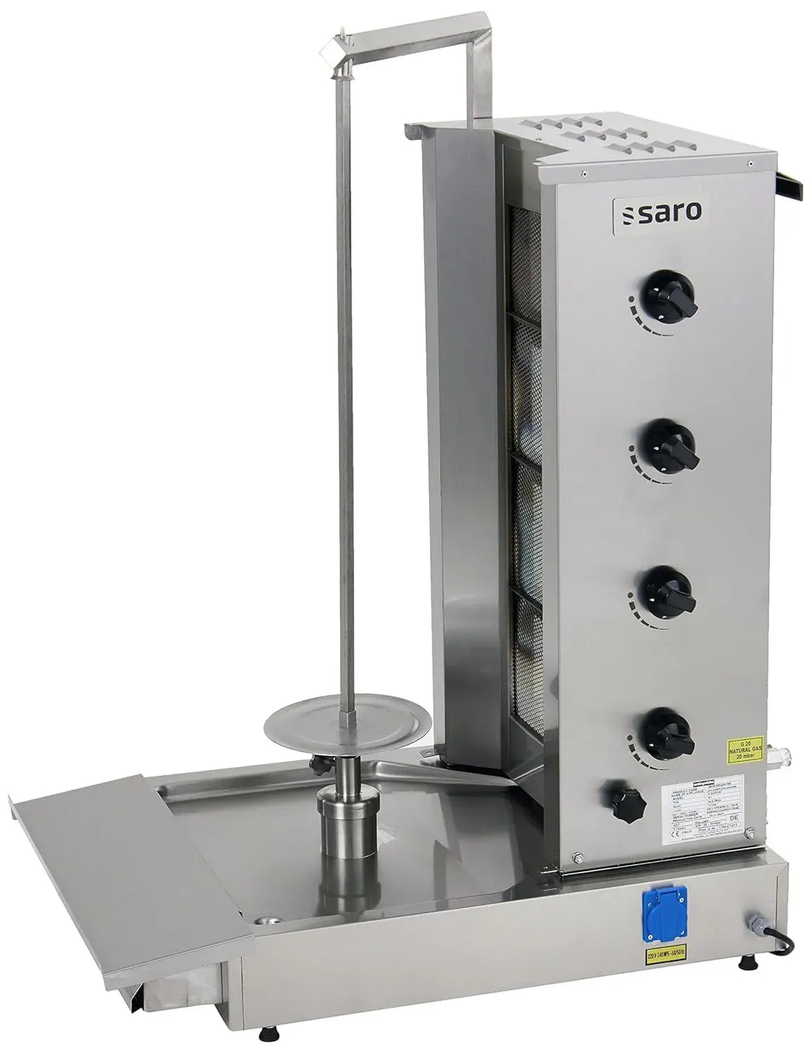 SARO Gas-Dönergrill Tilla 4 mit 4 Brennern