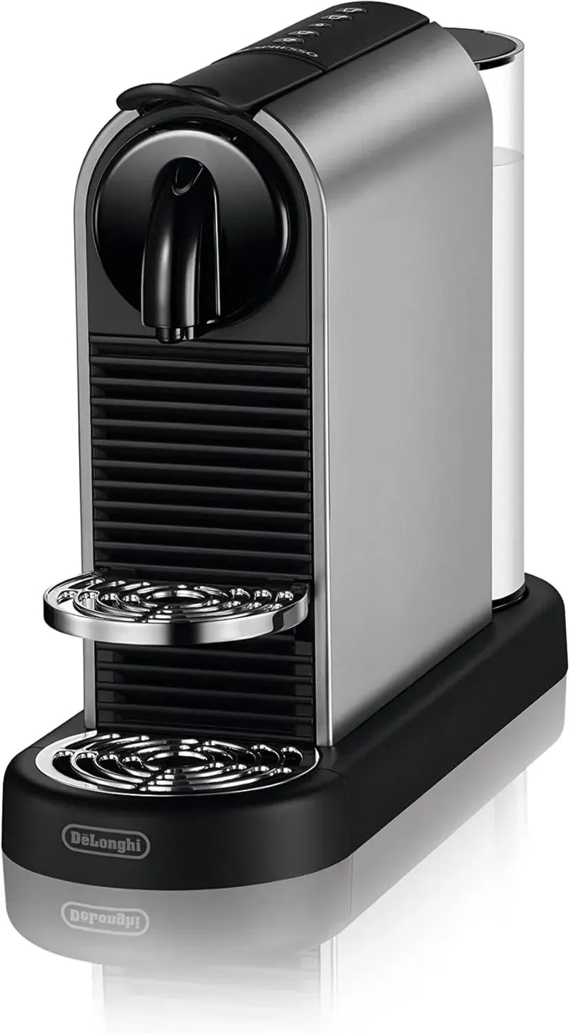De'Longhi Nespresso CitiZ EN220.T Kapselmaschine, 4 Tassenoptionen, 19 bar Druck, 1260W, Titan