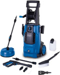 Scheppach Hochdruckreiniger HCE2600x mit Zubehör, 180-bar-Druck, 2400W, 5m Schlauch, 480 l/h, mobiler Reinigungstank