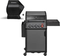 Enders Hochleistungs-Gasgrill Hyde 3 SIKR Turbo mit Schutzabdeckung, schwarz