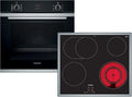 Siemens Einbau-Backofen Set HR214ABS0 mit Glaskeramikfeld ET645BNA1E