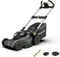 SUNTEK 40V 43cm Akku-Rasenmäher mit Digi-Brushless Motor, inklusive 4,0Ah Lithium-Ionen-Akku und Schnellladegerät, APP-Steuerung, Modell SLM4417 Upgrade