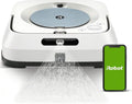 iRobot Braava Jet m6 Wischroboter, Präzisions-Sprühstrahl, Sprachsteuerung, Kompatibel mit Roomba, WLAN-fähig, Weiß