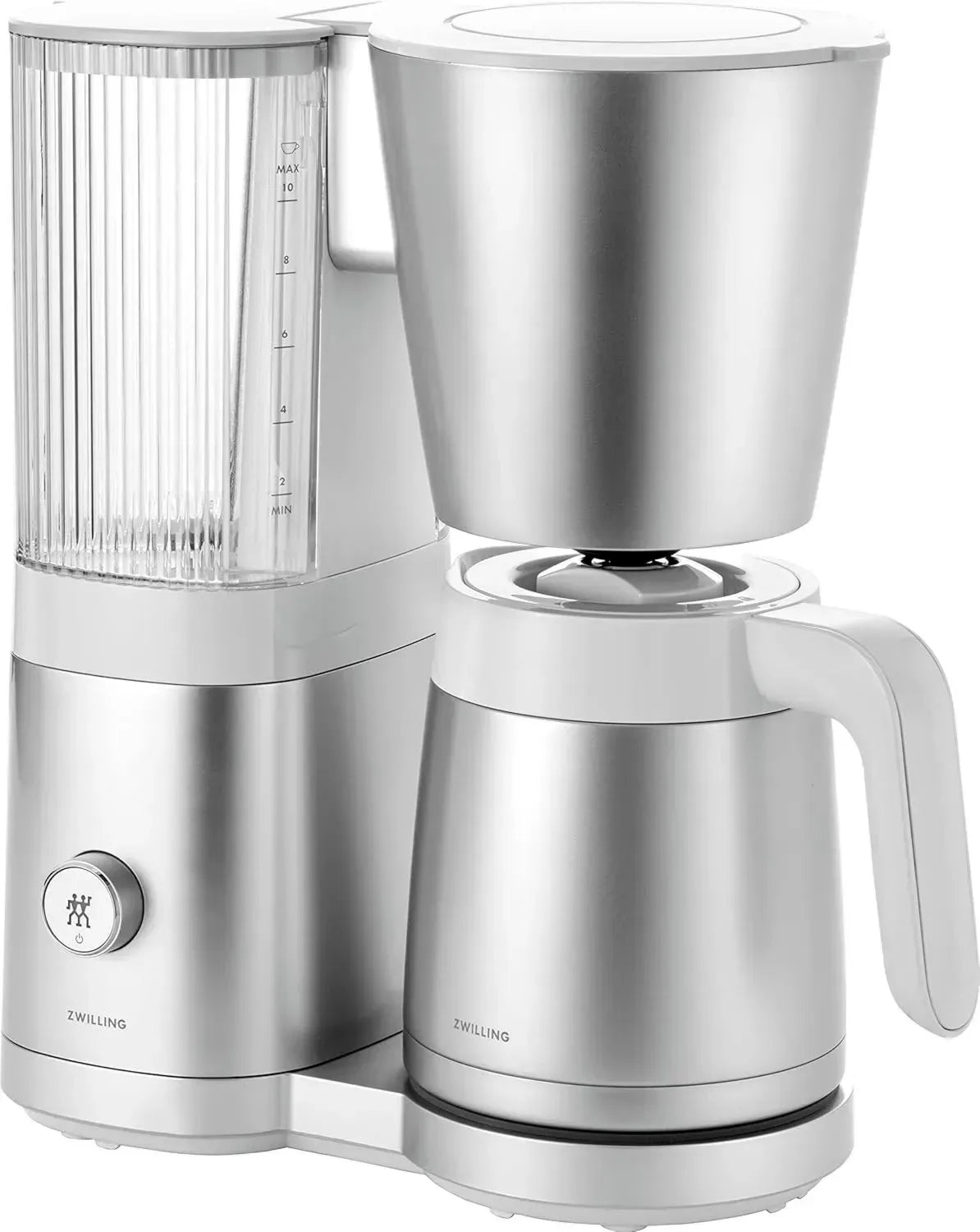 ZWILLING ENFINIGY Kaffeemaschine 1,25l Thermokanne, intelligente Entkalkung, Edelstahl