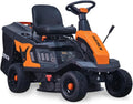 FUXTEC Rasentraktor FX-RMR66, 6 PS, 66 cm Schnittbreite, Elektrischer Start, Verstellbare Schnitthöhe, 150 L Fangkorb, Großflächeneinsatz, Inklusive Seitenauswurftrichter