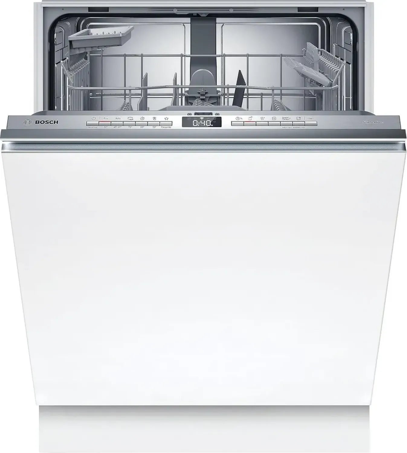 Bosch SMV4HAX19E Serie 4 Einbau-Geschirrspüler, vollintegriert, Home Connect-Funktion, InfoLight, Favoriten-Programm, Ferndiagnose, Waschassistent, 60 cm