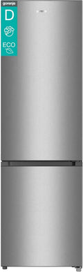 Gorenje Kühl-Gefrierkombination RK418DPS4, freistehend, 269 L, Energieklasse D, 39 dB, Eco-Modus, CrispZone, wechselbarer Türanschlag, 180 x 55 x 55,7 cm