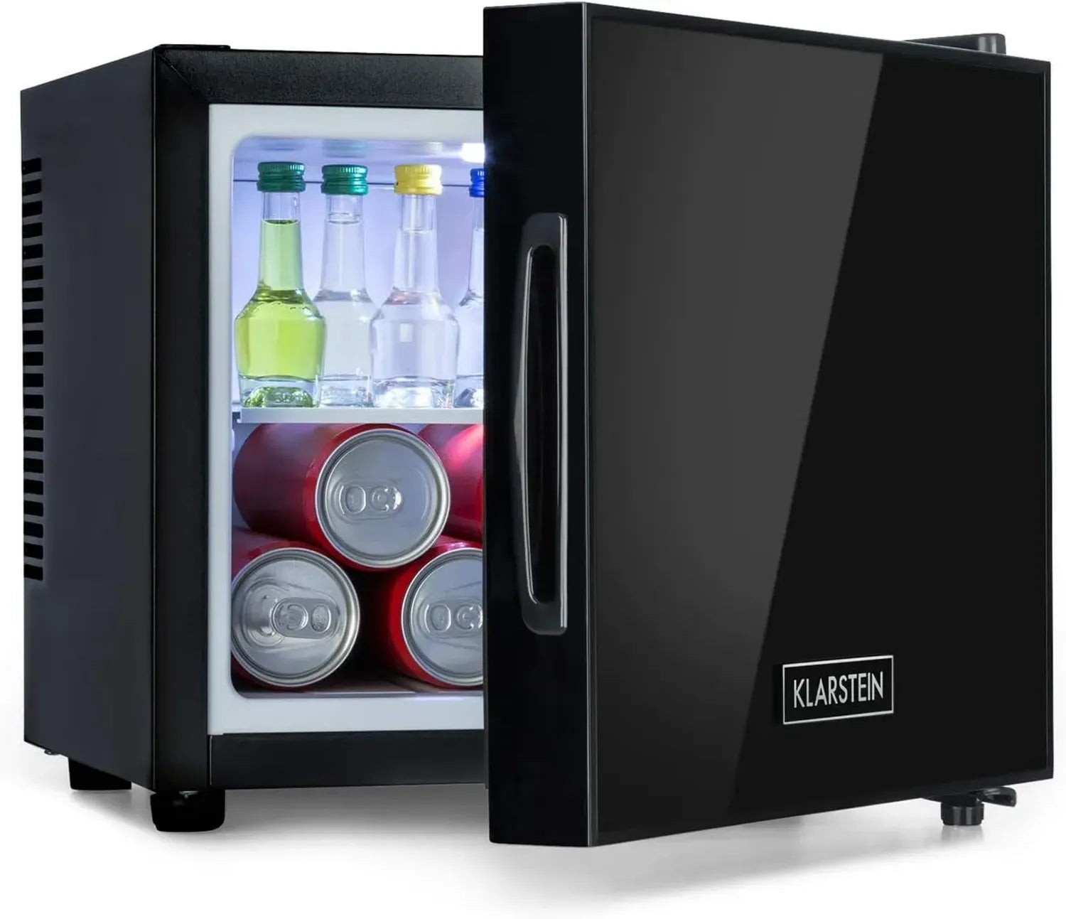 Klarstein Frosty Mini-Kühlschrank - Tragbare Minibar, 10L, leise, schwarz