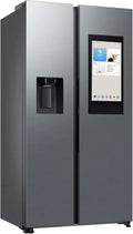 Samsung Side-by-Side Kühlschrank RS90, 614 l, Family Hub, Edelstahl, Eis-/Wasserspender