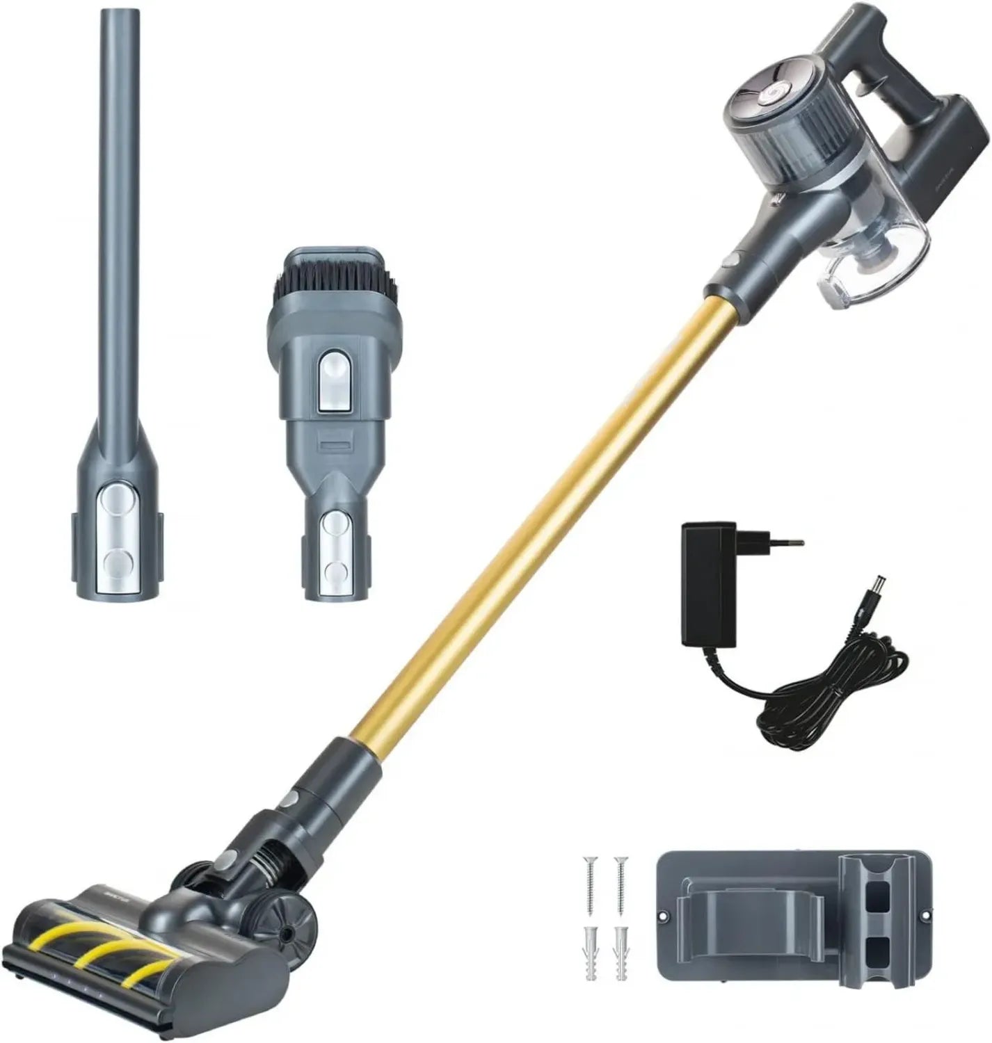 Leistungsstarker kabelloser Akku-Staubsauger X8 mit HEPA-Filter und LED-Bürste