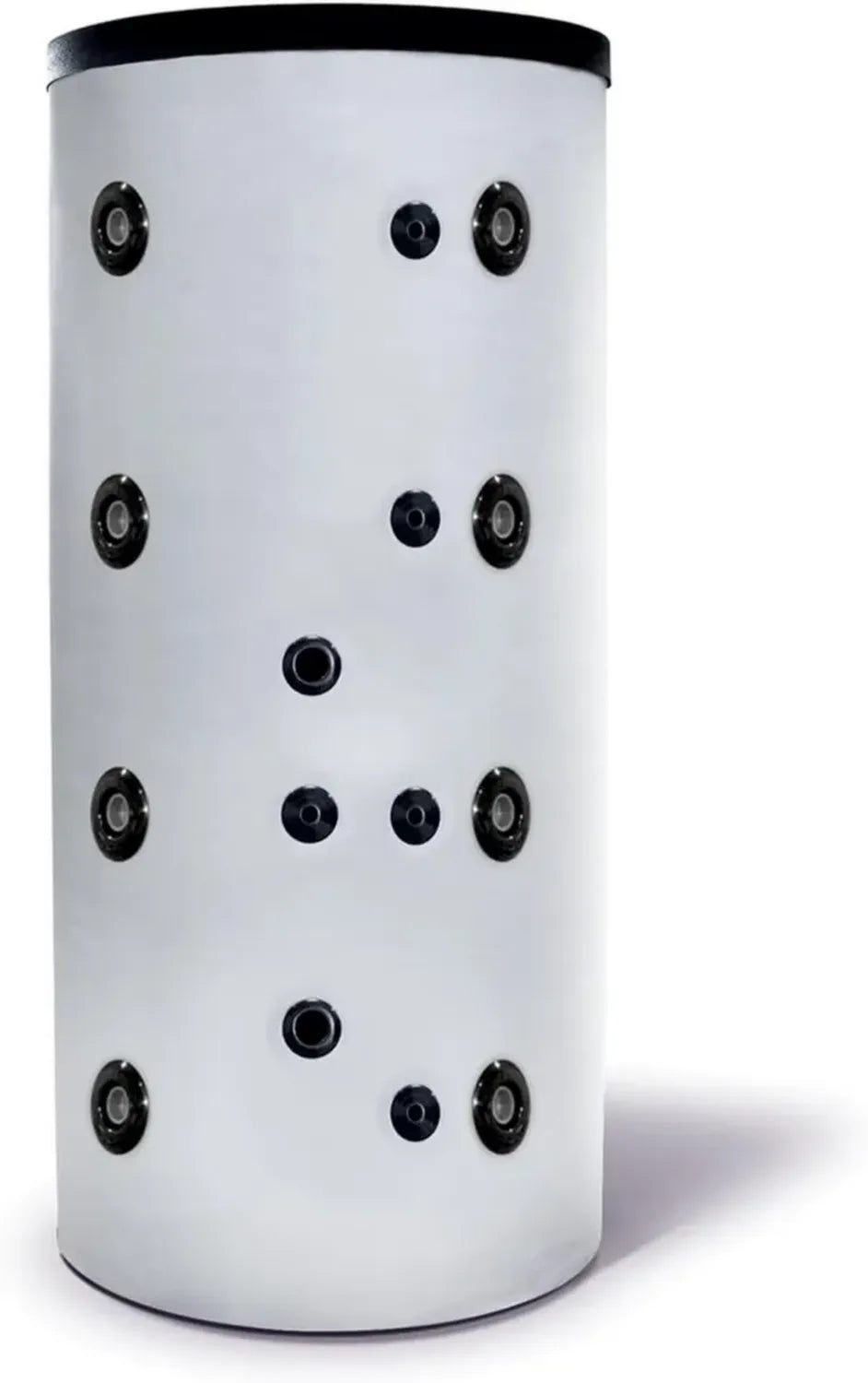 SUNEX Pufferspeicher 300L für Heiz- und Trinkwasser, 1 Wärmetauscher, bis 95°C, isoliert