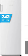 Heinrich Kühlschrank 242L, freistehend, ohne Gefrierfach, energiesparend, leise 40dB, wechselbarer Türanschlag, LED, weiß