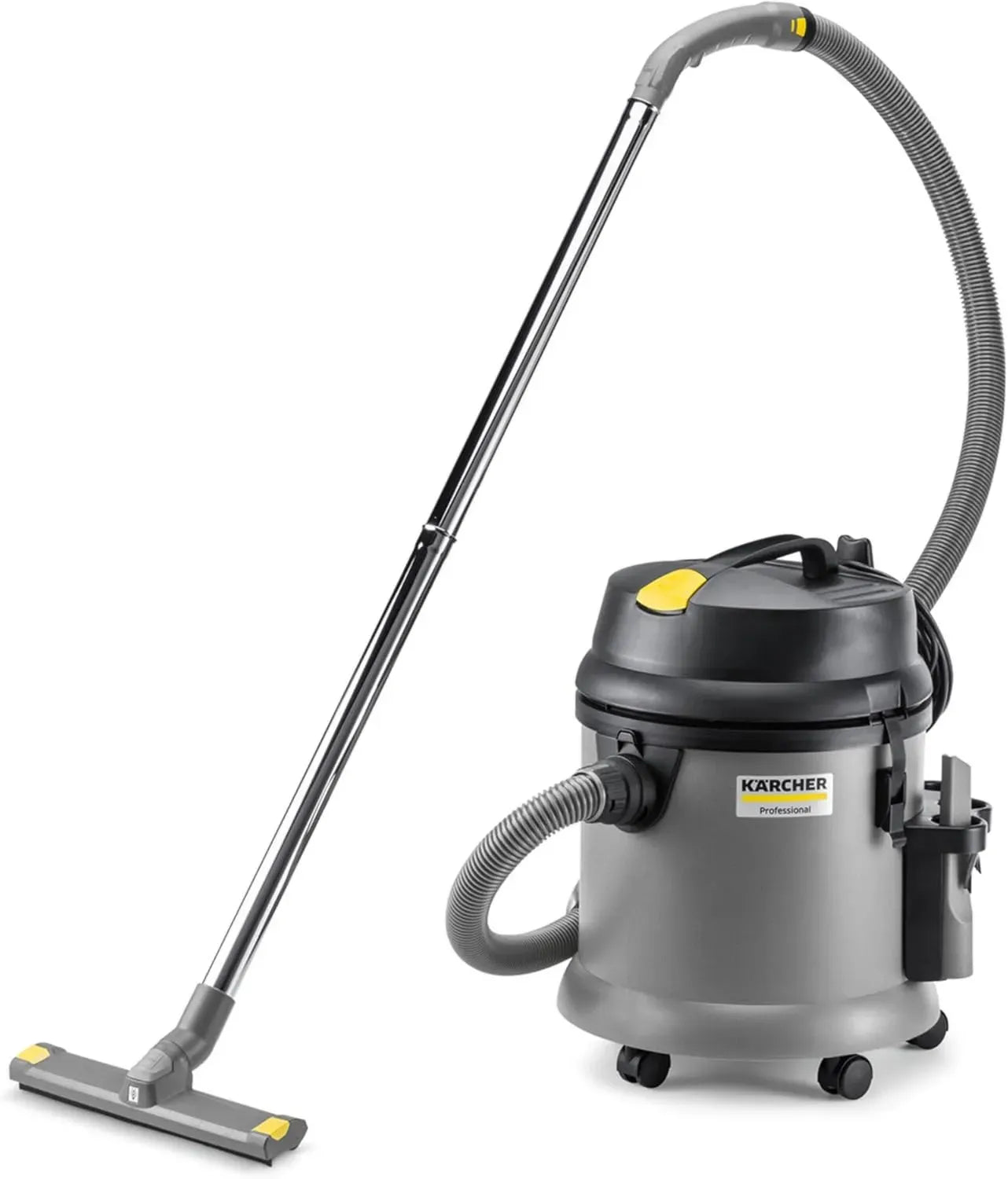 Kärcher Industriestaubsauger NT 27/1 Advanced, 1380 W Leistung, 27 l Kunststofftank, 2,5 m Saugschlauch, inkl. Filter und Düsen