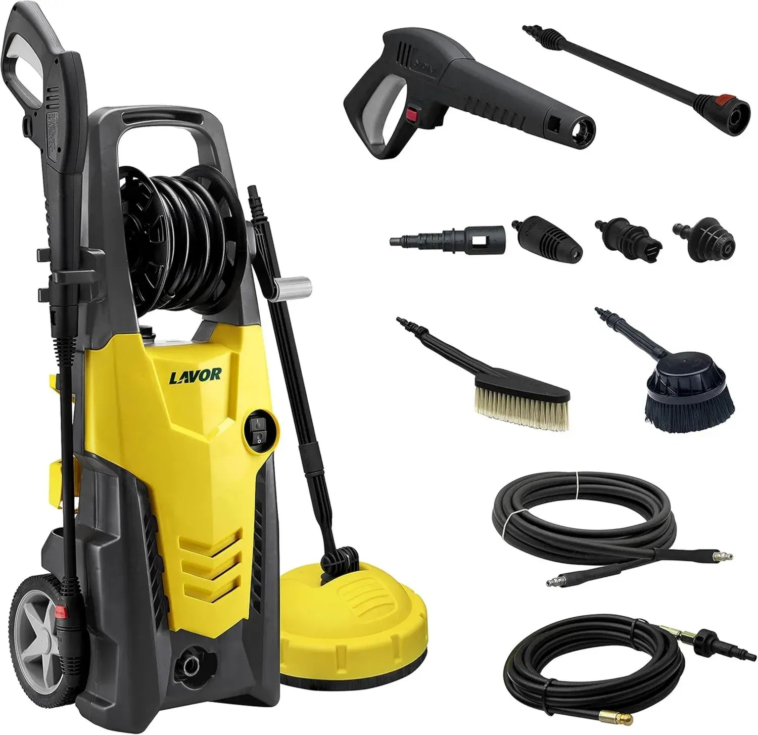 Lavor Hochdruckreiniger PLANET 170 EXTRA, 170 bar, 510 l/h, 2500 W mit Zubehör