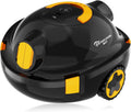 Kabelloser Poolroboter Y10 mit 100 Minuten Laufzeit, geeignet für 120 m² Pools, automatische Reinigung mit 180 μm Filter, Selbsteinparkfunktion (Schwarz)