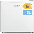 Comfee Mini-Kühlschrank 43L mit Gefrierfach, ideal für Zimmer und Büro, energiesparend 80 kWh/Jahr, Weiß
