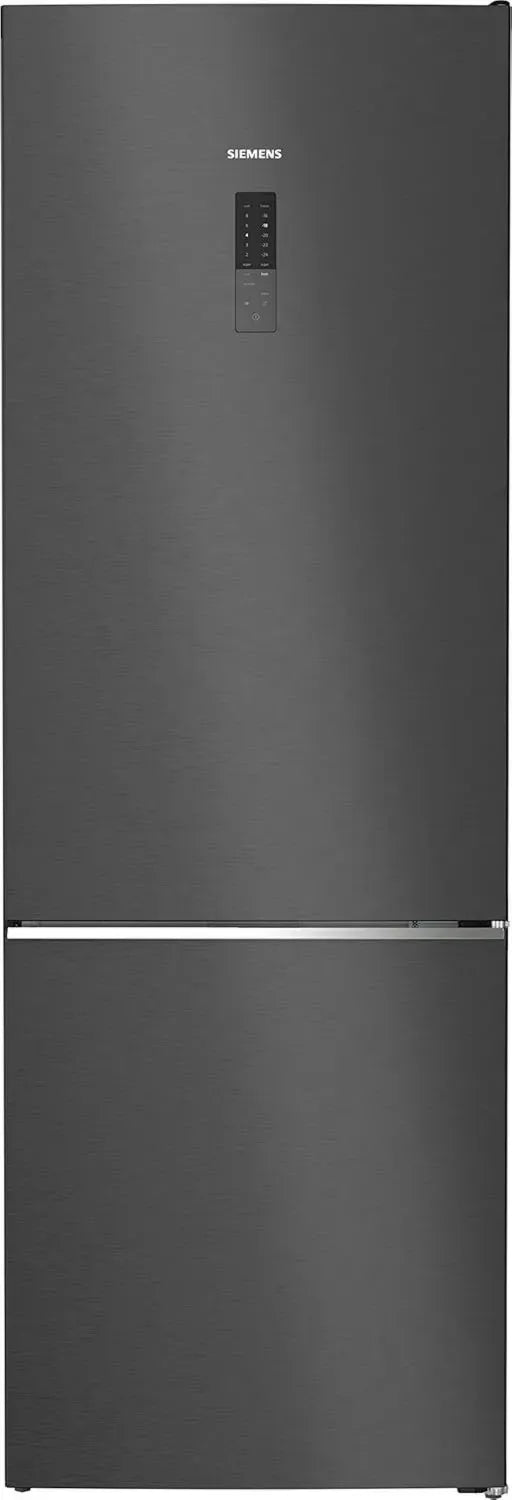 SIEMENS iQ500 XXL Kühl-Gefrierkombination, 203x70 cm, 311L Kühl- & 129L Gefrierraum, noFrost, hyperFresh, leise 35dB, schwarzer Stahl