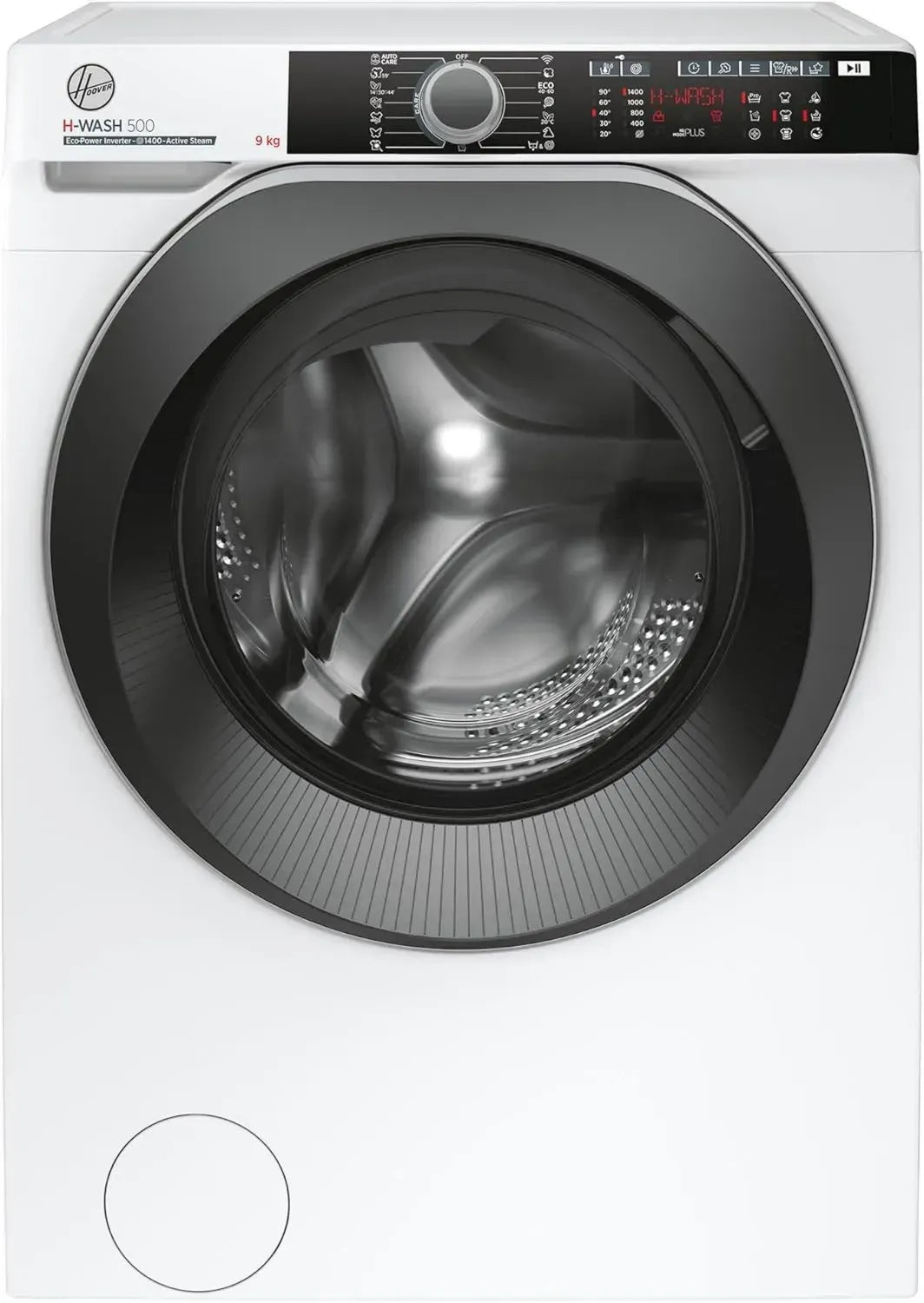 Hoover H-WASH 500 9 kg Waschmaschine mit EcoPower Inverter und ActiveSteam
