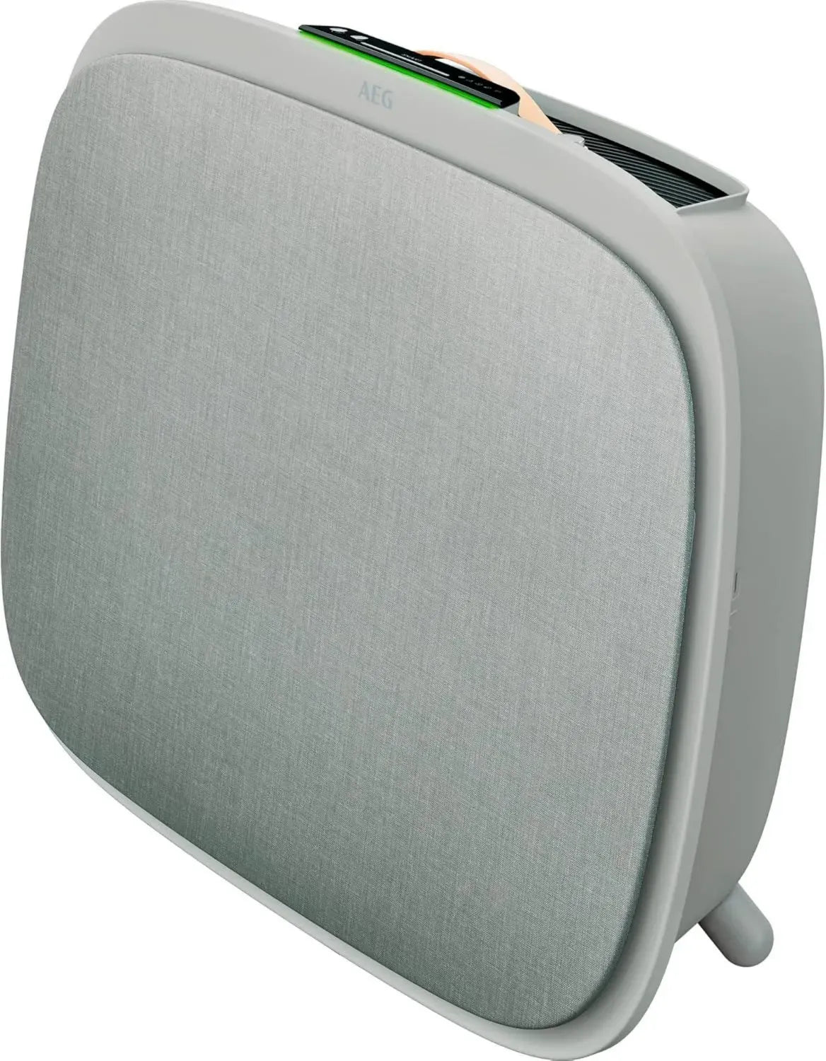 AEG AX71-304GY Luftreiniger mit 99,9% Bakterienentfernung, Auto-Modus, Luftqualitätssensor, starker Filter, App-Steuerung, Timer, geeignet für bis zu 60 m², individuell anpassbar, Grau