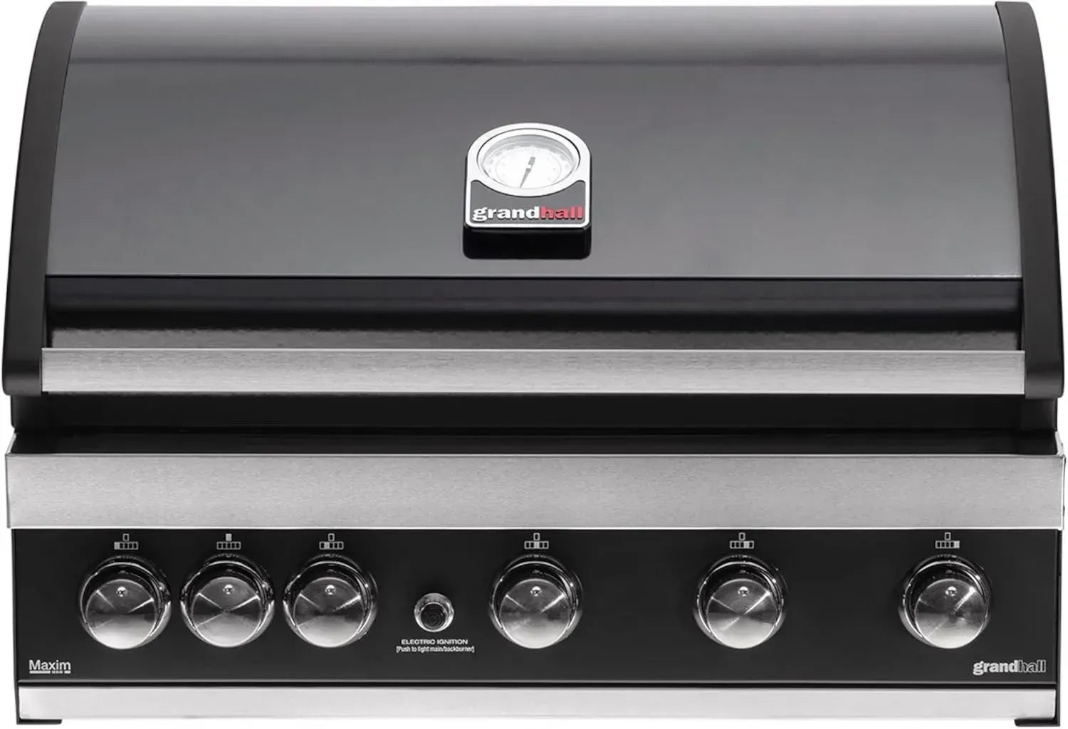 Grandhall Einbau-Gasgrill Maxim G5 mit 5 Brennern und Infrarot-Heckbrenner